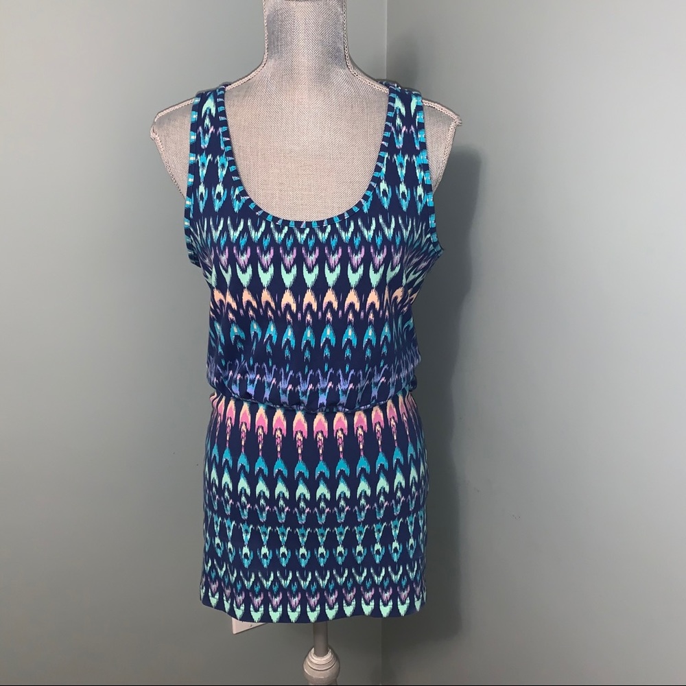 AMERICAN EAGLE mini print dress NWT sundress women’s size medium summer dress